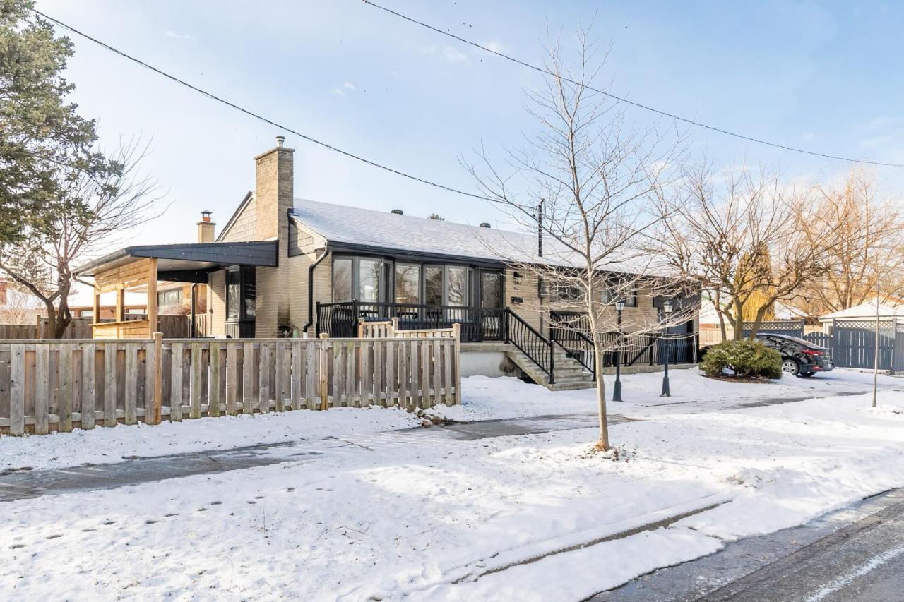 Luxury 3Br House With Bbq By Globalstay Toronto Dış mekan fotoğraf