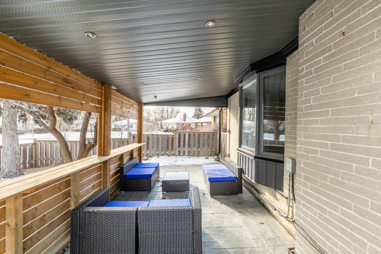Luxury 3Br House With Bbq By Globalstay Toronto Dış mekan fotoğraf